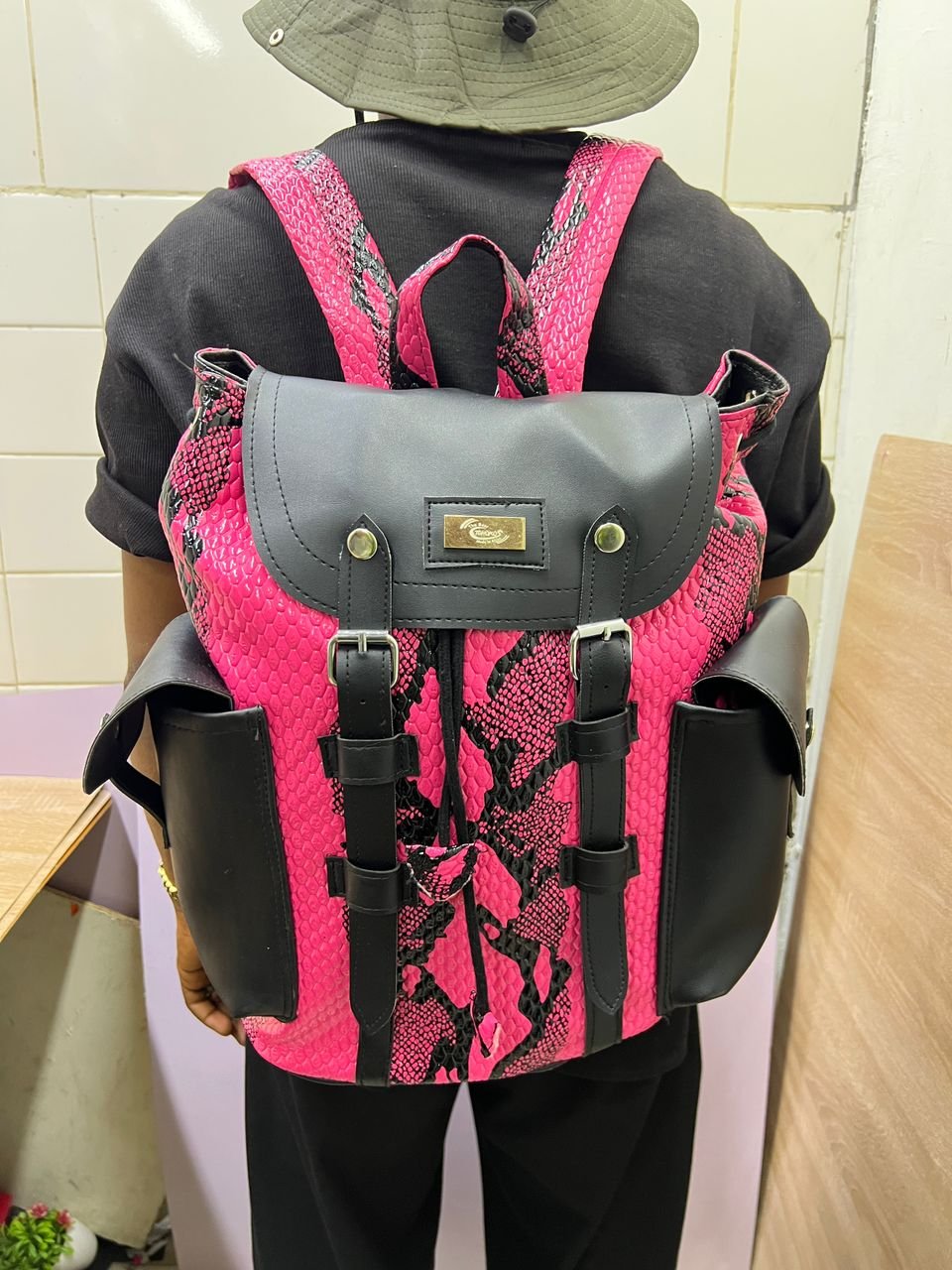 Designer bagpack