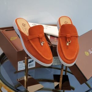 Luxury male Loro Piana slippers